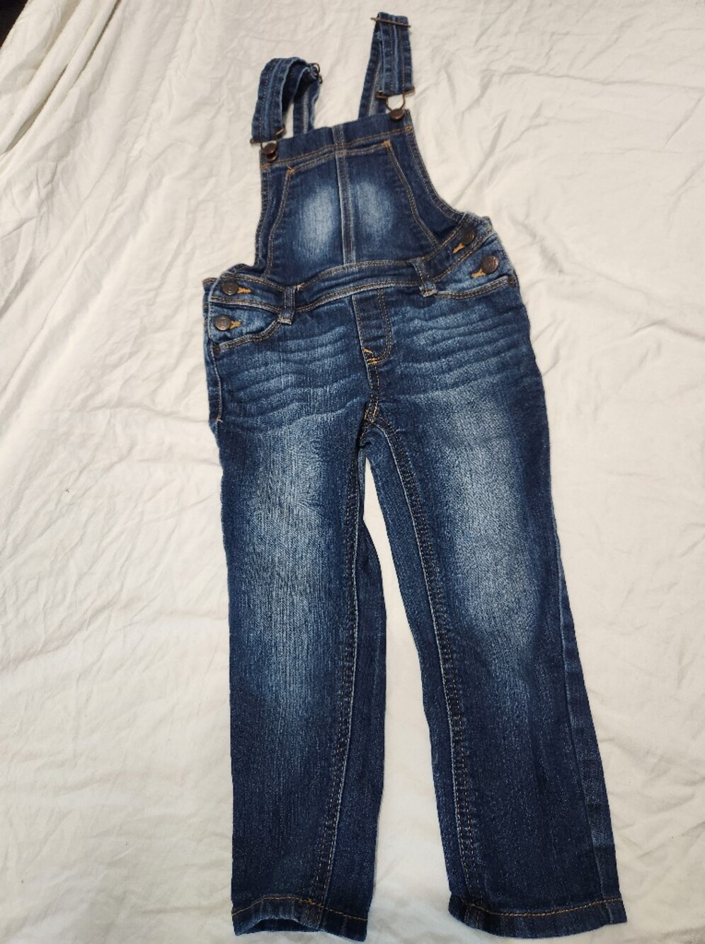 L.E.I Girls XS Denim Oveeralls
